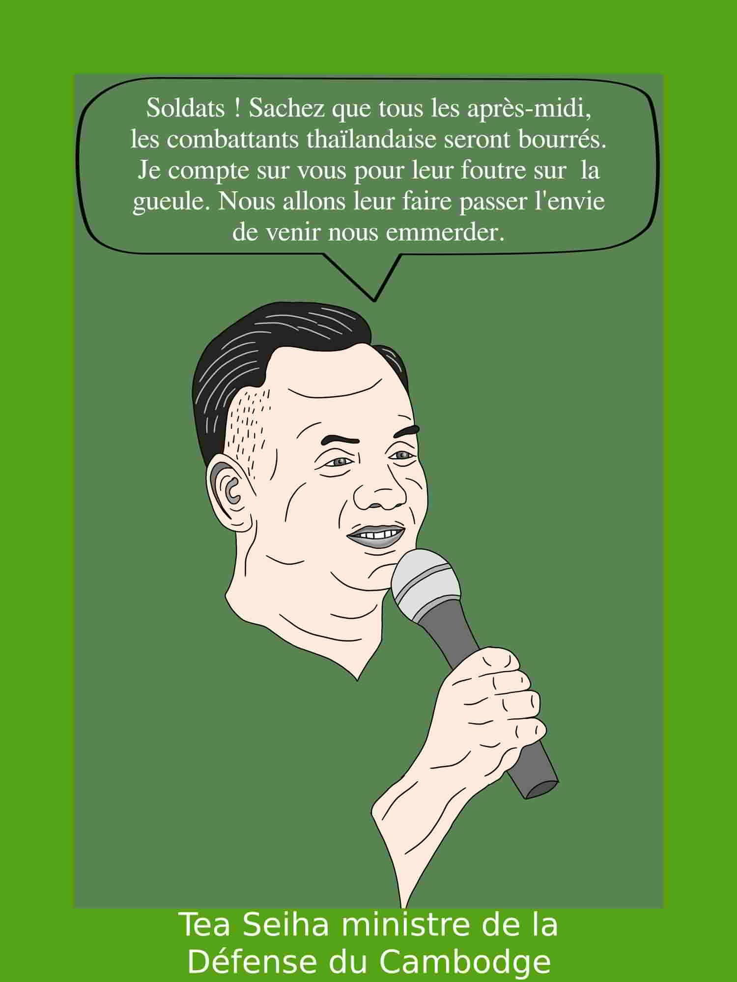 Tea Seiha ministre de la Défense Cambodge
