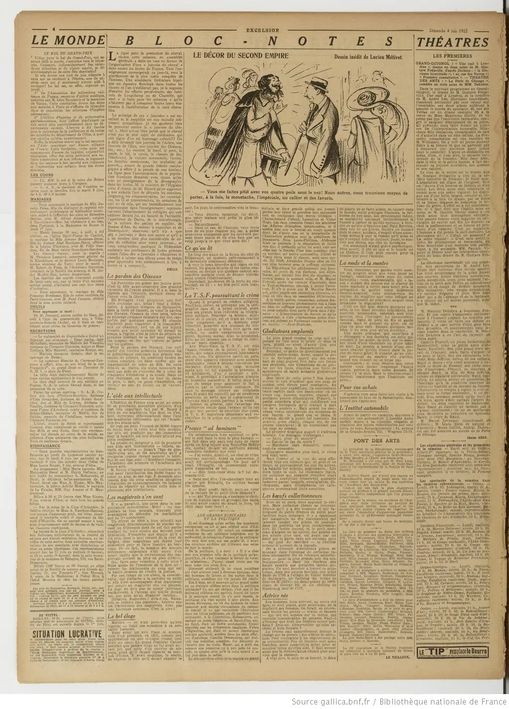 Excelsior journal illustré quotidien du 04 juin 1922 les magistrats s en vont page 05