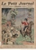 Le Petit Journal illustré édition du 14 juillet 1922 feux du 14 juillet fête nationale dangereux 1V