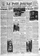 Le Petit Parisien journal édition du mardi 06 juin 1922 Lénine a t il été victime d une tentative d assassinat page 01