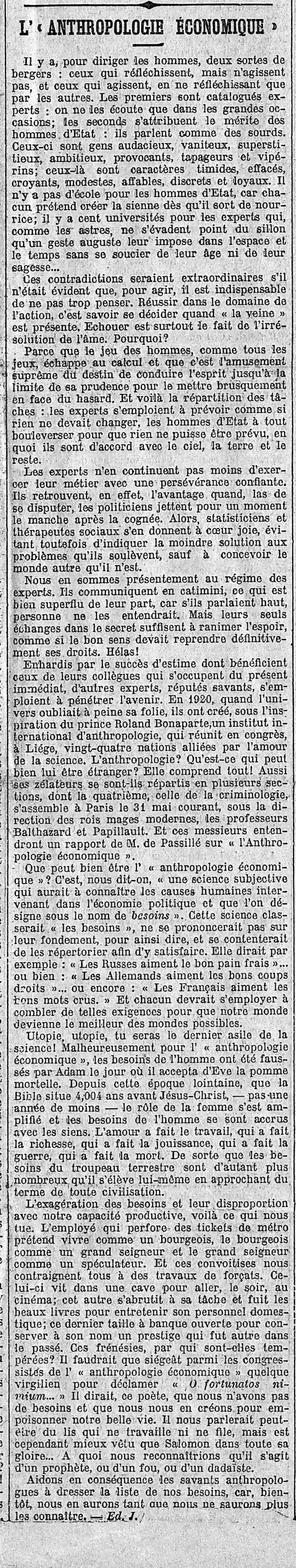 Le Temps quotidien 30 05 1922 05 01