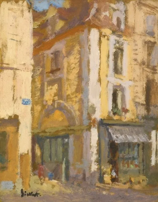 walter sickert huile sur toile